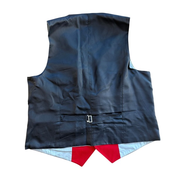 Miesbacher Trachten Vest Mens Green Wool Trachten Germam Oktoberfest Sz 56 L/XL - Picture 2 of 9